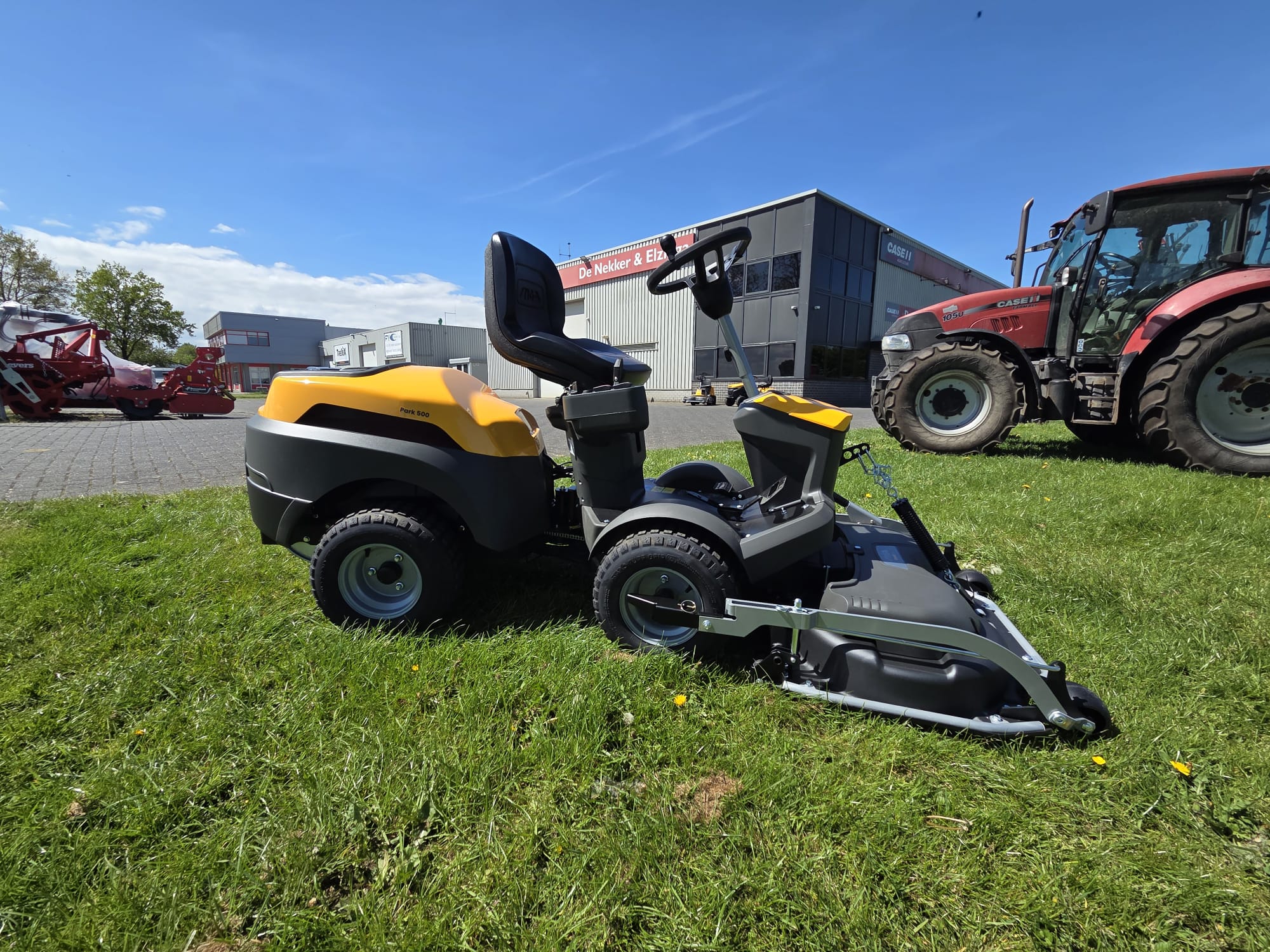 Stiga 500 met 95cm maaidek  ACTIE machine